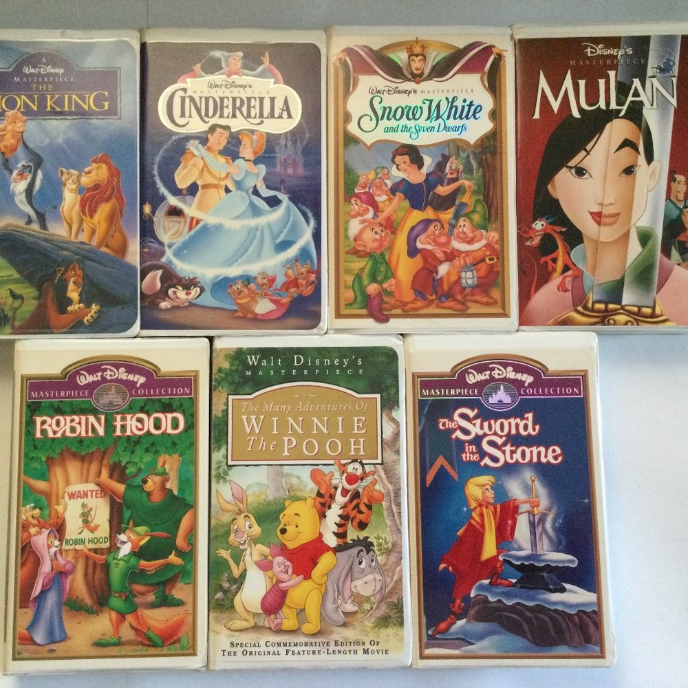 Walt Disney's masterpiece 7 VHS